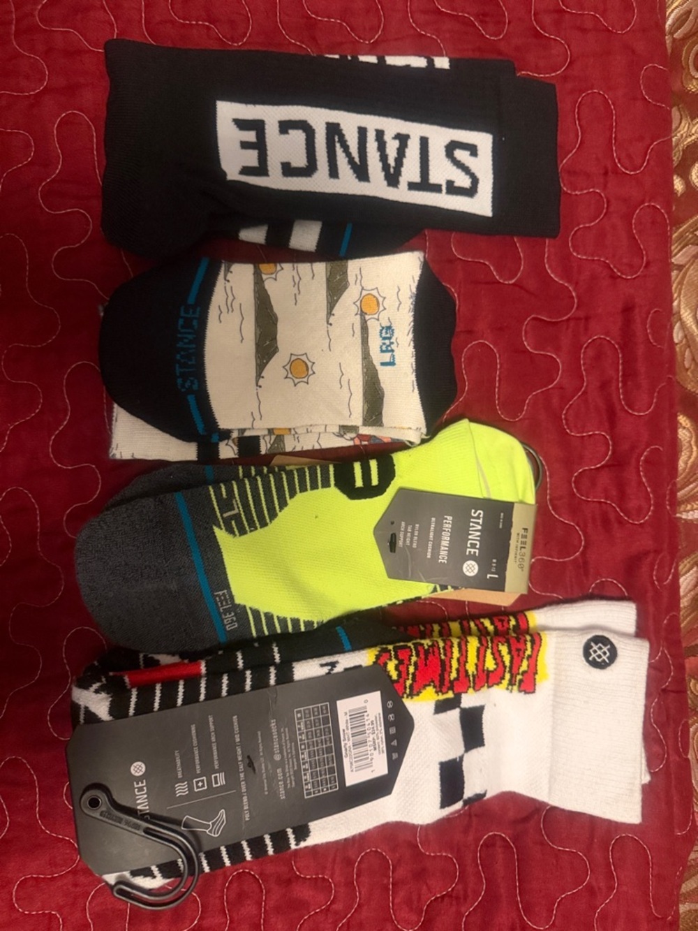 Stance Mixed Graphic Socks M-L